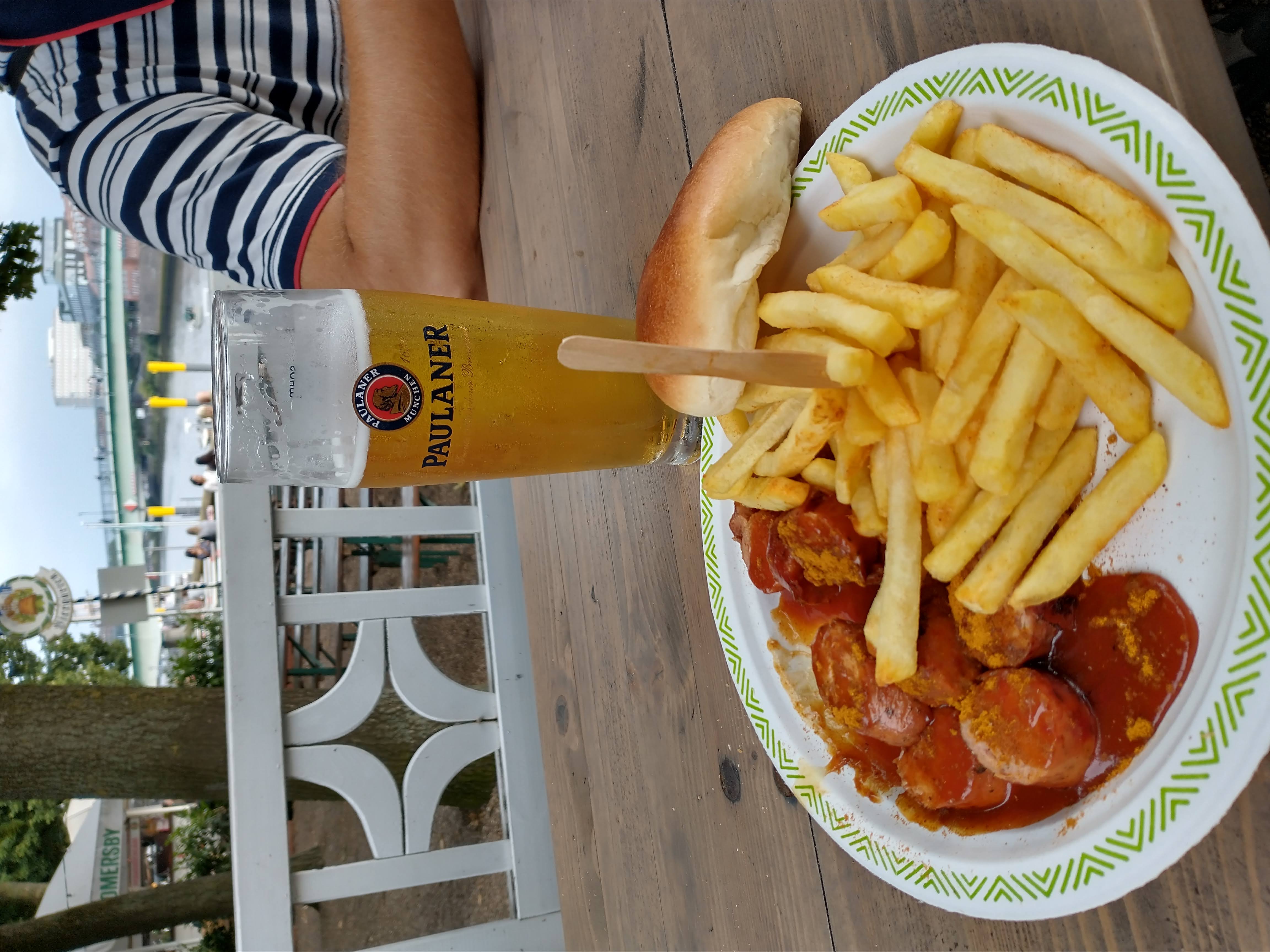 Currywurst: Berlin's iconic post-race street food